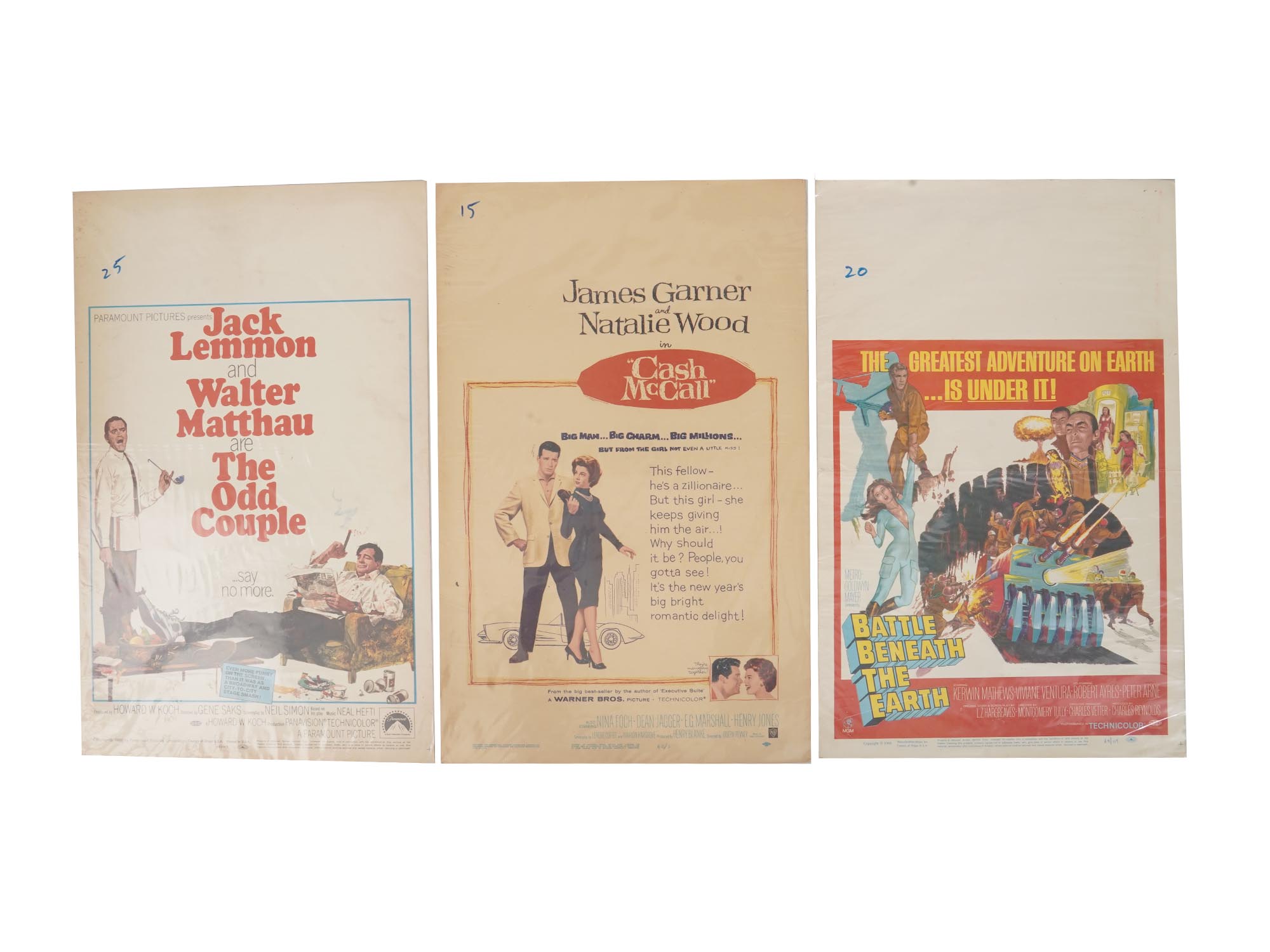 COLLECTION OF VINTAGE THEATRE AND MOVIE POSTERS PIC-1